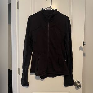Black lululemon Scuba zip
